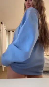 Perfectly shaped bubble butt