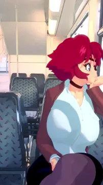 Maxine tests how long her neighbor can hold back (Maxine) [Yves Balak] - Free TikTok Porn Video