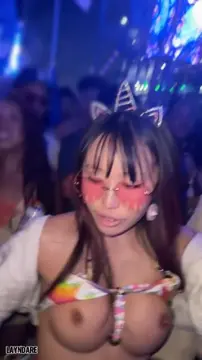 On the way to a music festival