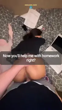 It always starts as tutoring and always with her begging for more. Brown girls just can’t help themselves