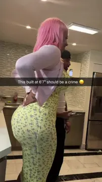 This built at 6’7” should be a crime , is it too much for you__