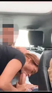 I love sucking one of my friends cocks while the other one drives - Free TikTok Porn Video