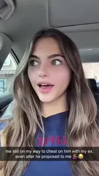 Cheating slut vlog games ended up letting her ex send her bf snaps of her cheating on him. Would you forgive her? PART 1.