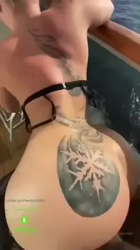 Blonde PAWG getting cheeks clapped on cruise