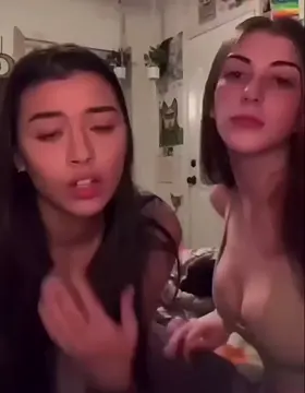 College friends having fun