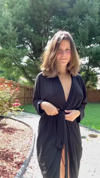 Love the privacy fence in my backyard 😝  - Free TikTok Porn Video