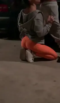Late evening fun in the car park 🍫 🐍 WhiteGirl_Sucking_BBC