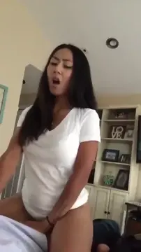 Asian milf riding 😩