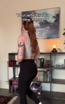 Oh my god, I'm so sorry I didn't mean for you to see me changing 🫣! i really don't wanna ruin this nannying job....🥺 But... do you like the red panties?