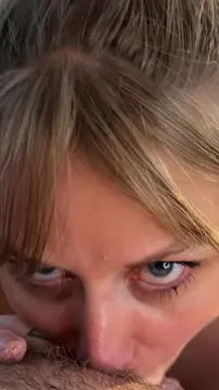 Keep eye contact if you're brave enough ;)